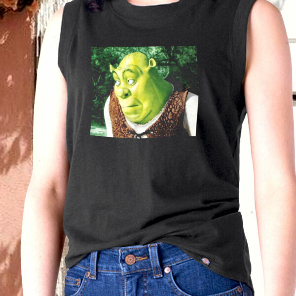 Shrek Bored Meme Funny Tank Top