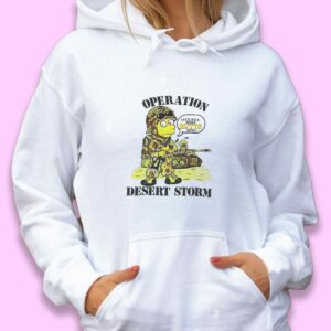 Simpsons Bart Operation Desert Storm Trendy Hoodie