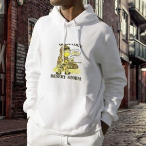Simpsons Bart Operation Desert Storm Trendy Hoodie 3