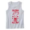 Sleigh All Day Gym Christmas Tank Top