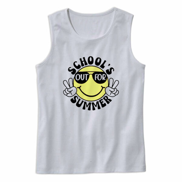 Smiley Schools Out For Summer Tank Top Outfit