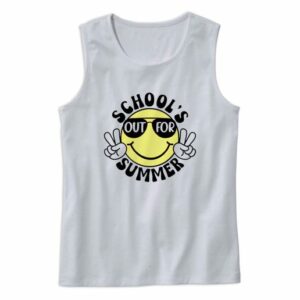 Smiley Schools Out For Summer Tank Top Outfit