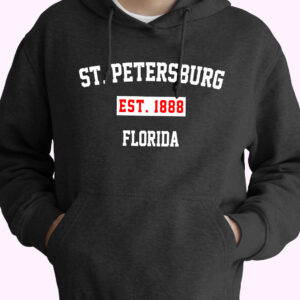 St. Petersburg Est 1888 Florida Vintage Hoodie