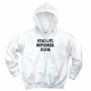 Stagnant Depressed Bleak Recession Quote Hoodie