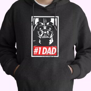 Star Wars Darth Vader Number 1 Dad Propaganda Hoodie Father Day Gift