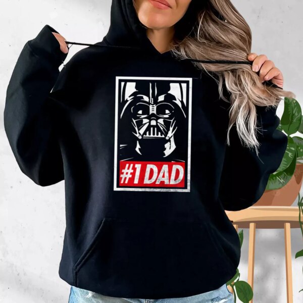 Star Wars Darth Vader Number 1 Dad Propaganda Hoodie Father Day Gift