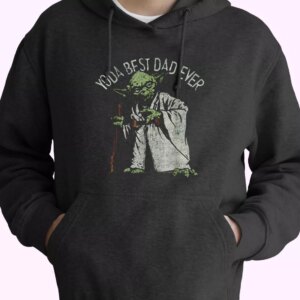 Star Wars Yoda Best Dad Ever Hoodie Father Day Gift
