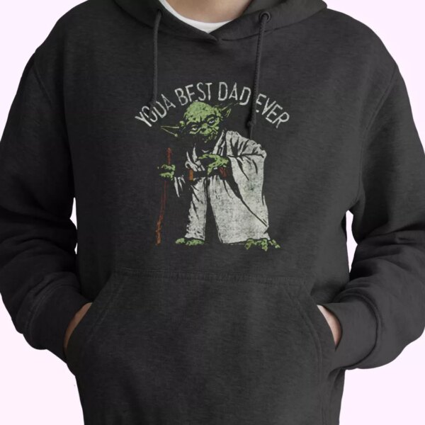 Star Wars Yoda Best Dad Ever Hoodie Father Day Gift