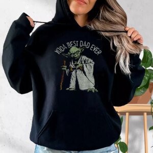 Star Wars Yoda Best Dad Ever Hoodie Father Day Gift