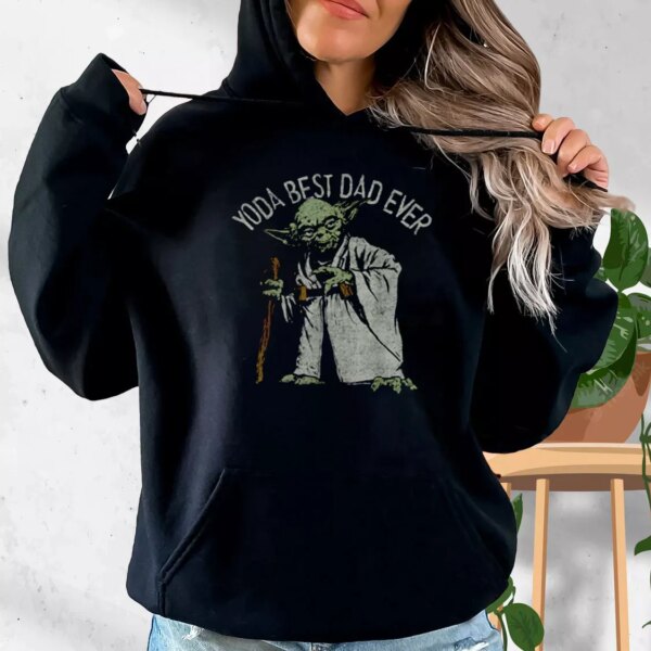 Star Wars Yoda Best Dad Ever Hoodie Father Day Gift
