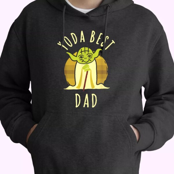 Star Wars Yoda Best Dad Hoodie Father Day Gift