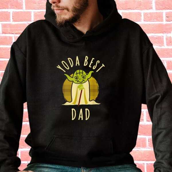 Star Wars Yoda Best Dad Hoodie Father Day Gift