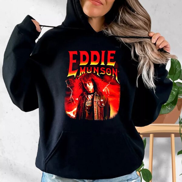 Stranger Things Eddie Munson HellFire Club Trendy Hoodie