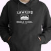 Stranger Things Hawkins Av Club 70s Basic Hoodie