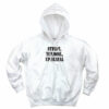 Strife Turmoil Upheaval Recession Quote Hoodie