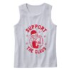 Support The Claus Gym Christmas Tank Top