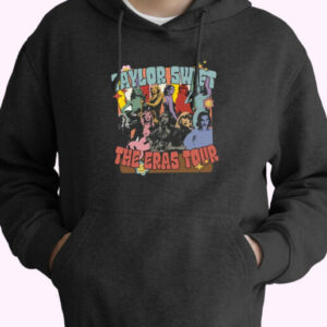 Taylor Swift The Eras Tour Heather Hoodie Design