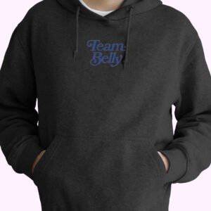 Team Belly Graphic Hoodie Design