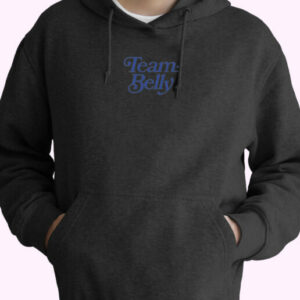 Team Belly Graphic Hoodie Design