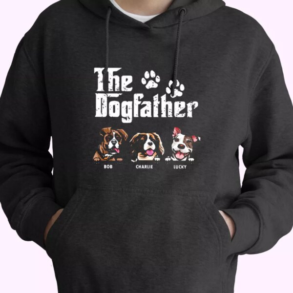 The Dog Father Hoodie Father Day Gift