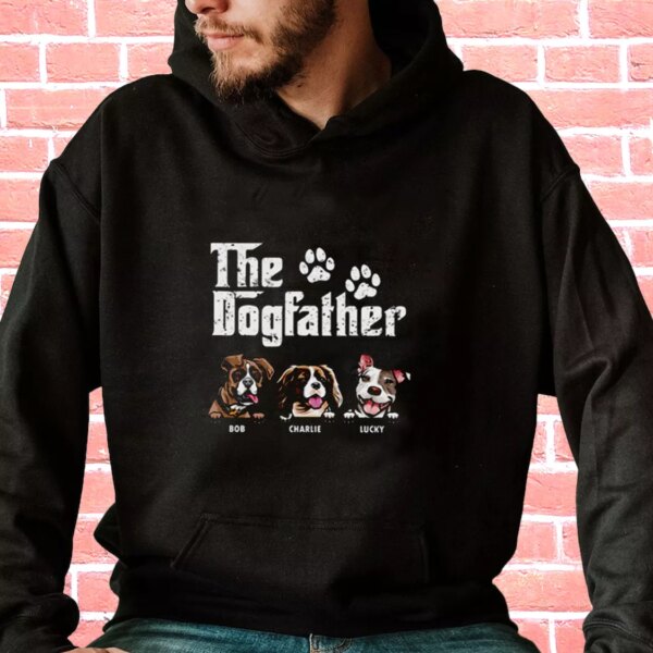 The Dog Father Hoodie Father Day Gift