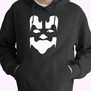 The Face of Insane Clown Posse b 70s Basic Hoodie