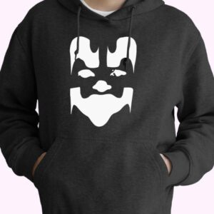 The Face of Insane Clown Posse b 70s Basic Hoodie