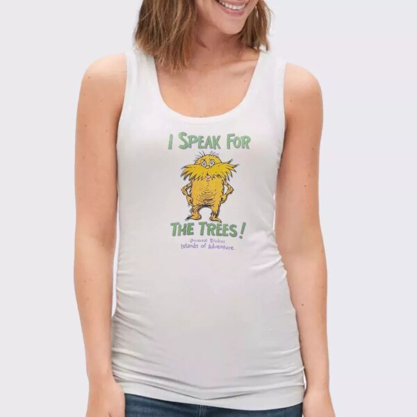 The Lorax Dr Seuss Speak For The Trees Summer Tank Top