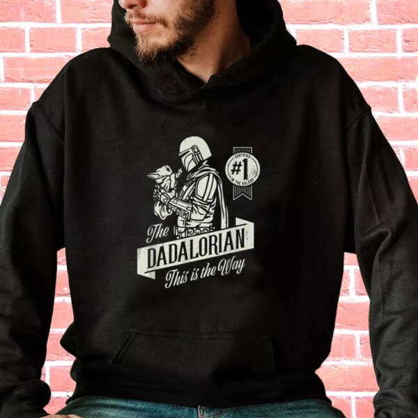 The Mandalorian And Grogu Dadalorian This Is The Way Hoodie Father Day Gift