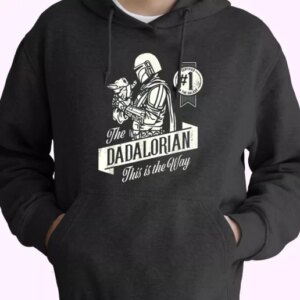 The Mandalorian And Grogu Dadalorian This Is The Way Hoodie Father Day Gift 4
