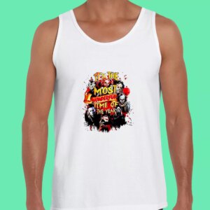 The Most Wonderful Time of The Year Halloween Horror Summer Tank Top