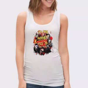 The Most Wonderful Time of The Year Halloween Horror Summer Tank Top 3