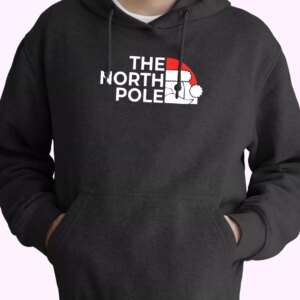 The NORTH POLE Santa Christmas Hoodie Xmas Outfits