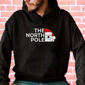 The NORTH POLE Santa Christmas Hoodie Xmas Outfits