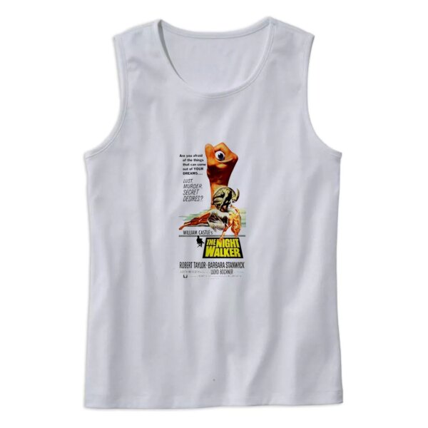 The Night Walker Horror Retro Movie Summer Tank Top