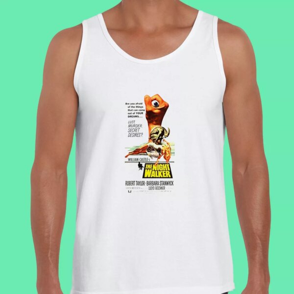 The Night Walker Horror Retro Movie Summer Tank Top