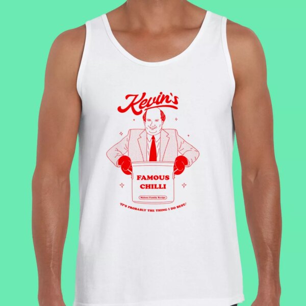 The Office Kevin’s Famous Chilli Gym Christmas Tank Top
