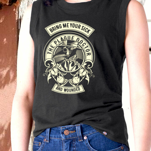 The Plague Doctor Graphic Tank Top