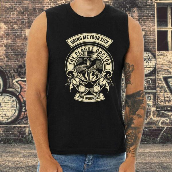 The Plague Doctor Graphic Tank Top