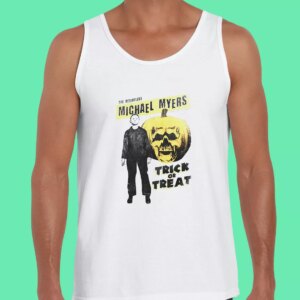 The Relentless Michael Myers Sequel Pumpkin Summer Tank Top