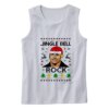 The Rock Jingle Bell Rock Gym Christmas Tank Top