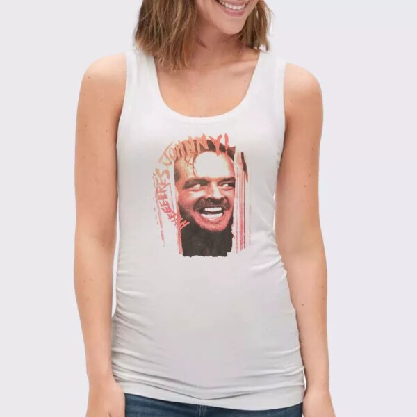The Shining Here’s Johnny Movie Summer Tank Top