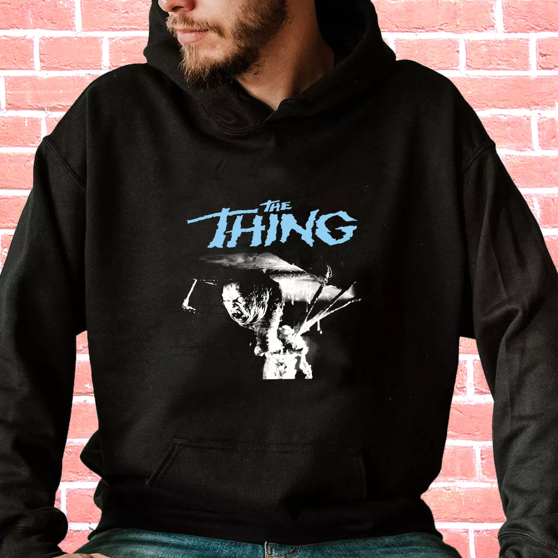 The Thing Horror Movie John Carpenter Classic Hoodie Streetwear The Thing Horror Movie John Carpenter Classic Hoodie Streetwear