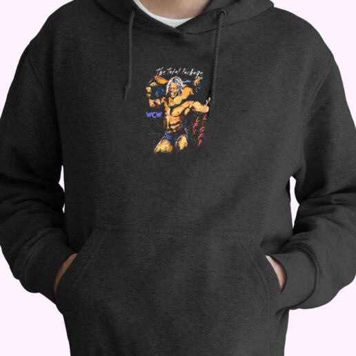 The Total Package Wcw Lex Luger Wrestling Hoodie Design The Total Package Wcw Lex Luger Wrestling Hoodie Design