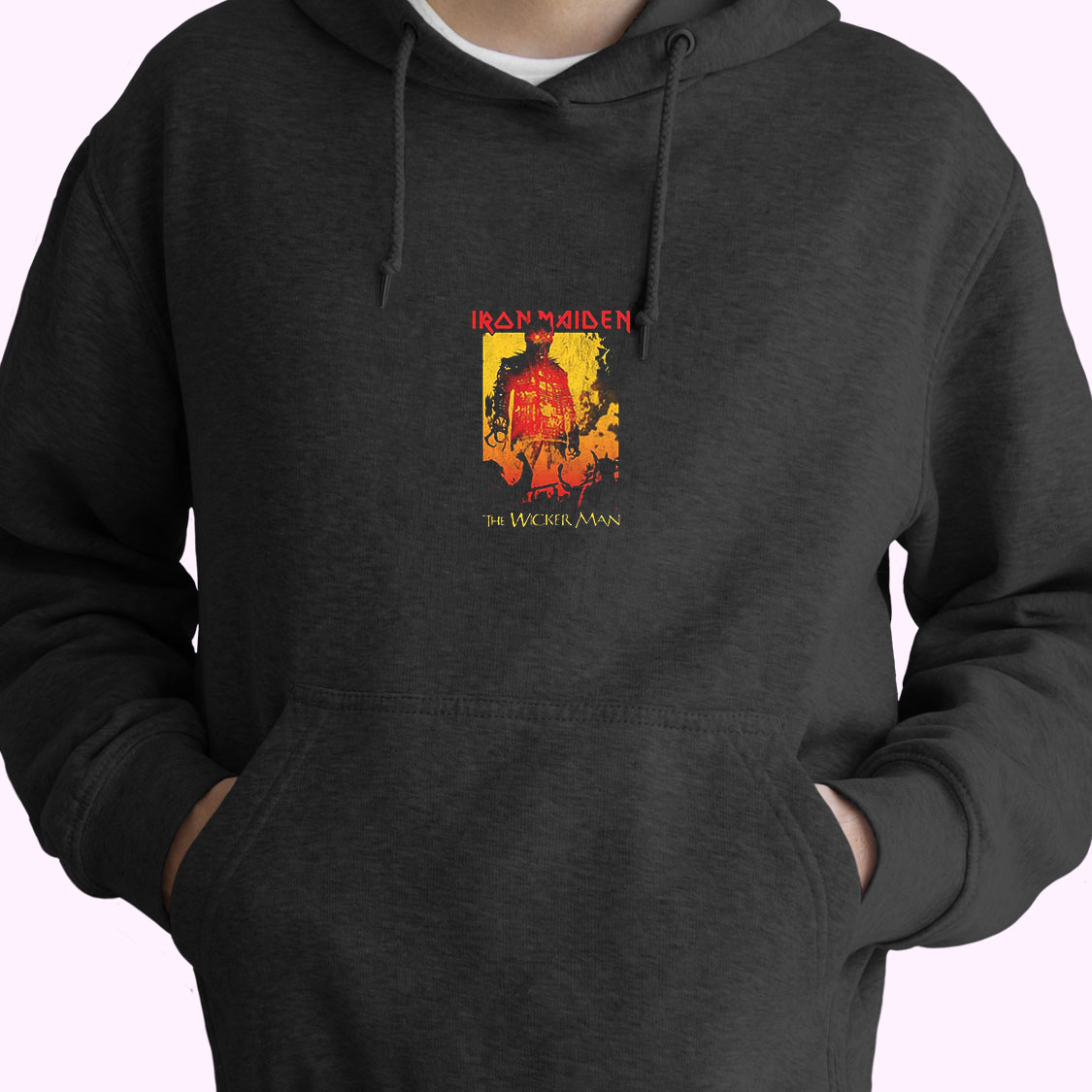 The Wicker Man Fire Slim Fit Hoodie Design The Wicker Man Fire Slim Fit Hoodie Design