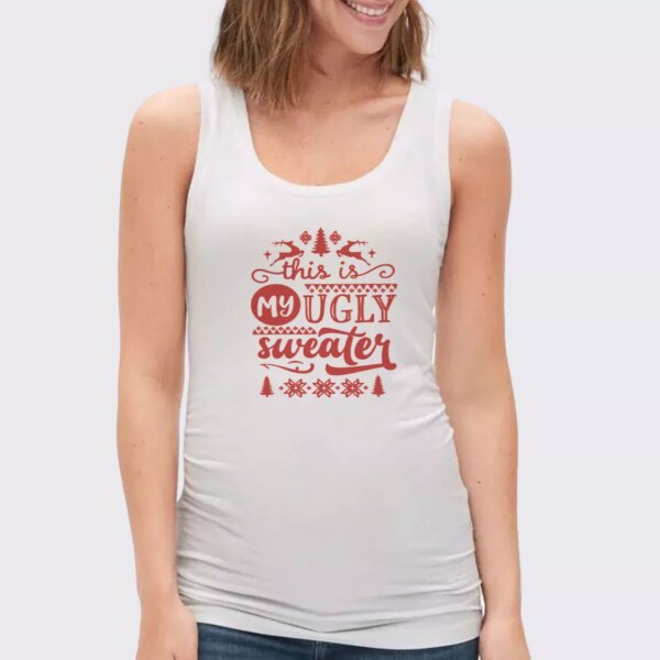 This My Ugly Sweater Gym Christmas Tank Top