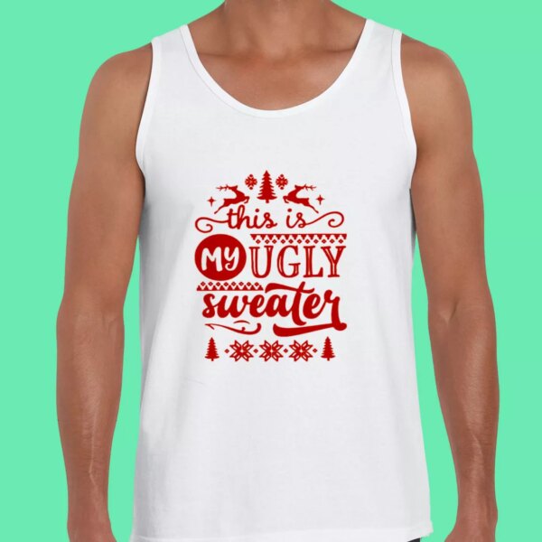 This My Ugly Sweater Gym Christmas Tank Top