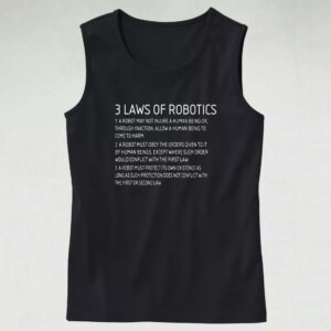 Three Laws Of Robotics Aesthetic Tank top
