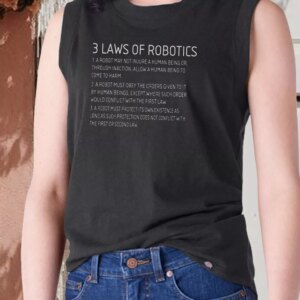 Three Laws Of Robotics Aesthetic Tank top