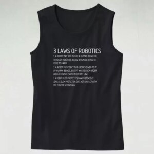 Three Laws Of Robotics Aesthetic Tank top 4